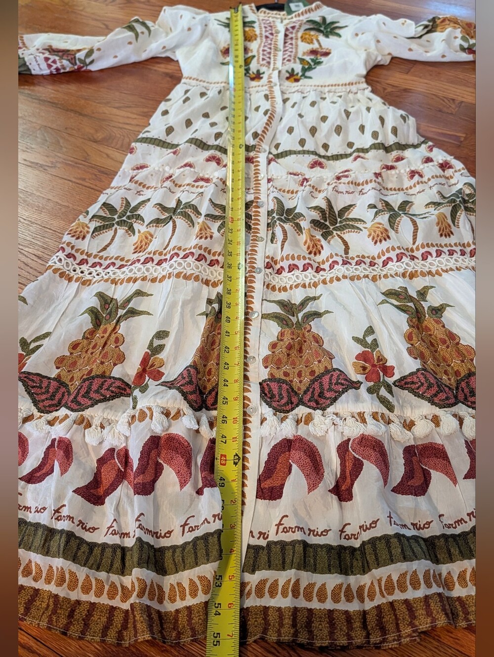 Off White Made In Brazil Maxi Dress - Picture 16 of 16